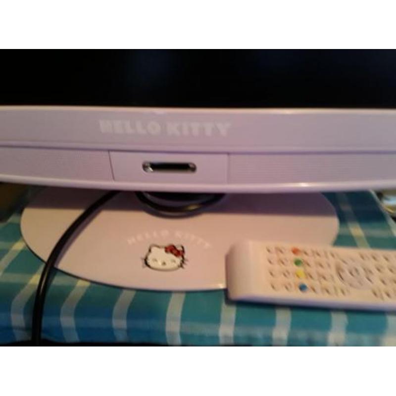 Tv en dvd speler van Hello kitty 48 cm