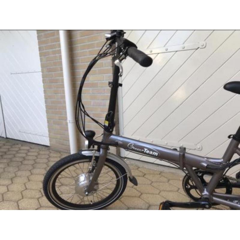 Vouwfiets elektrisch met nog 11 maand garantie