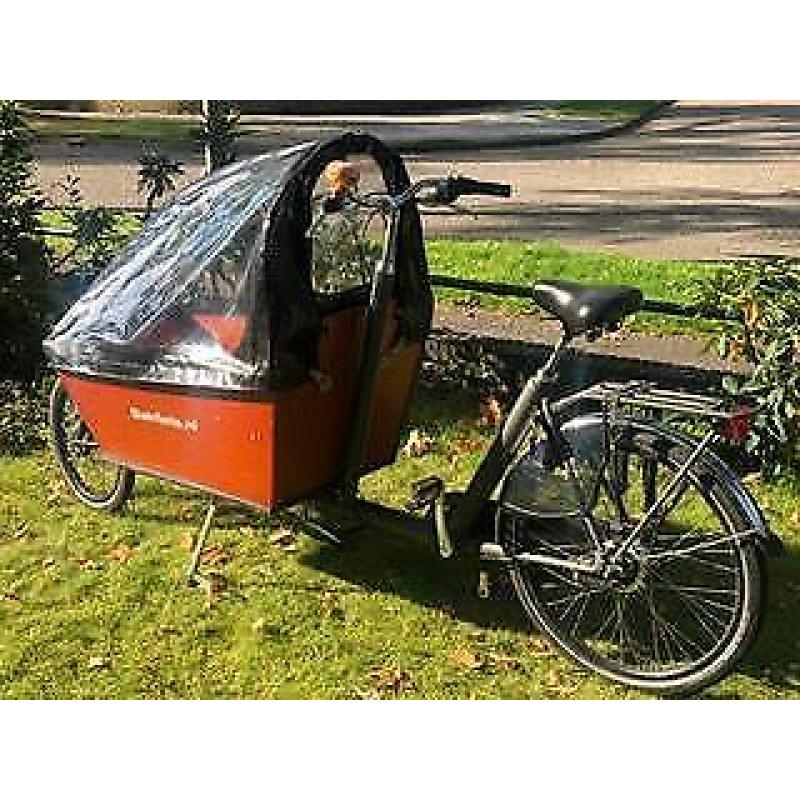 bakfiets cargo long 3 jaar oud met garantie