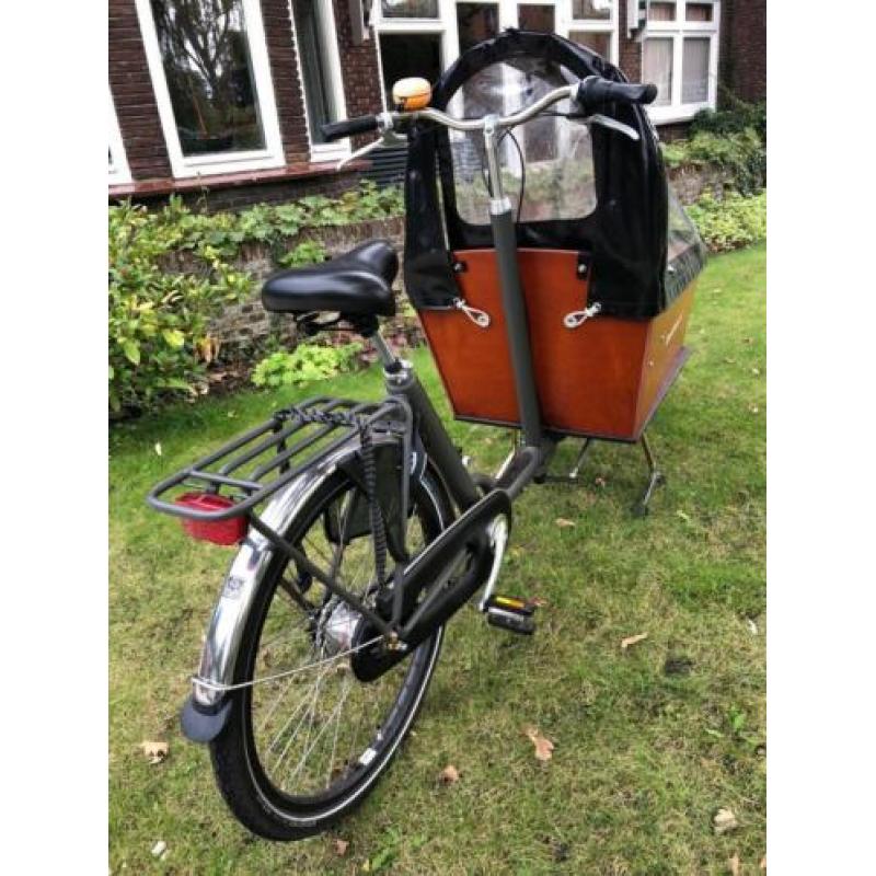 bakfiets cargo long 3 jaar oud met garantie