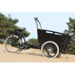 Vogue E-Carry LUXE bakfiets midden motor, nexus + accessoire