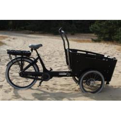 Vogue E-Carry LUXE bakfiets midden motor, nexus + accessoire