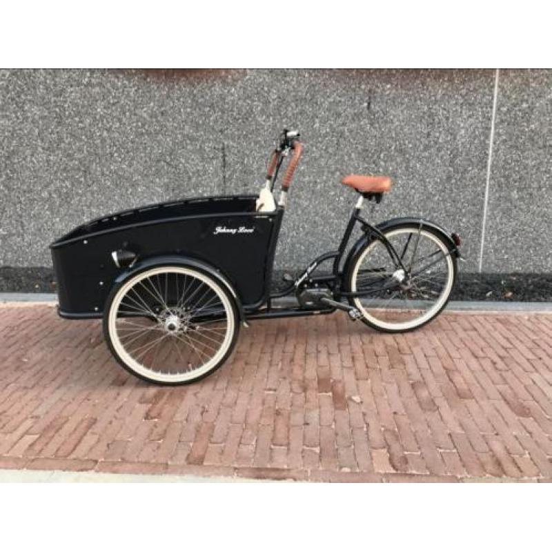 Elektrische Johnny loco bakfiets nieuwstaat 4199.- nu 3299.-