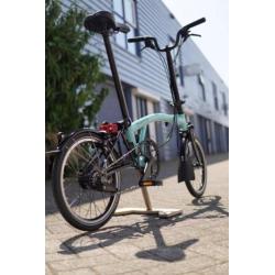 Brompton Black Edition 2018, Nickel en Barbour edition!